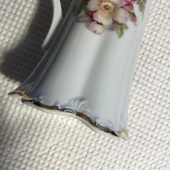 RARE Antique 1940’s German Gerold Porzellan Pitcher in Pattern Gdr2 - Picture 8 of 13